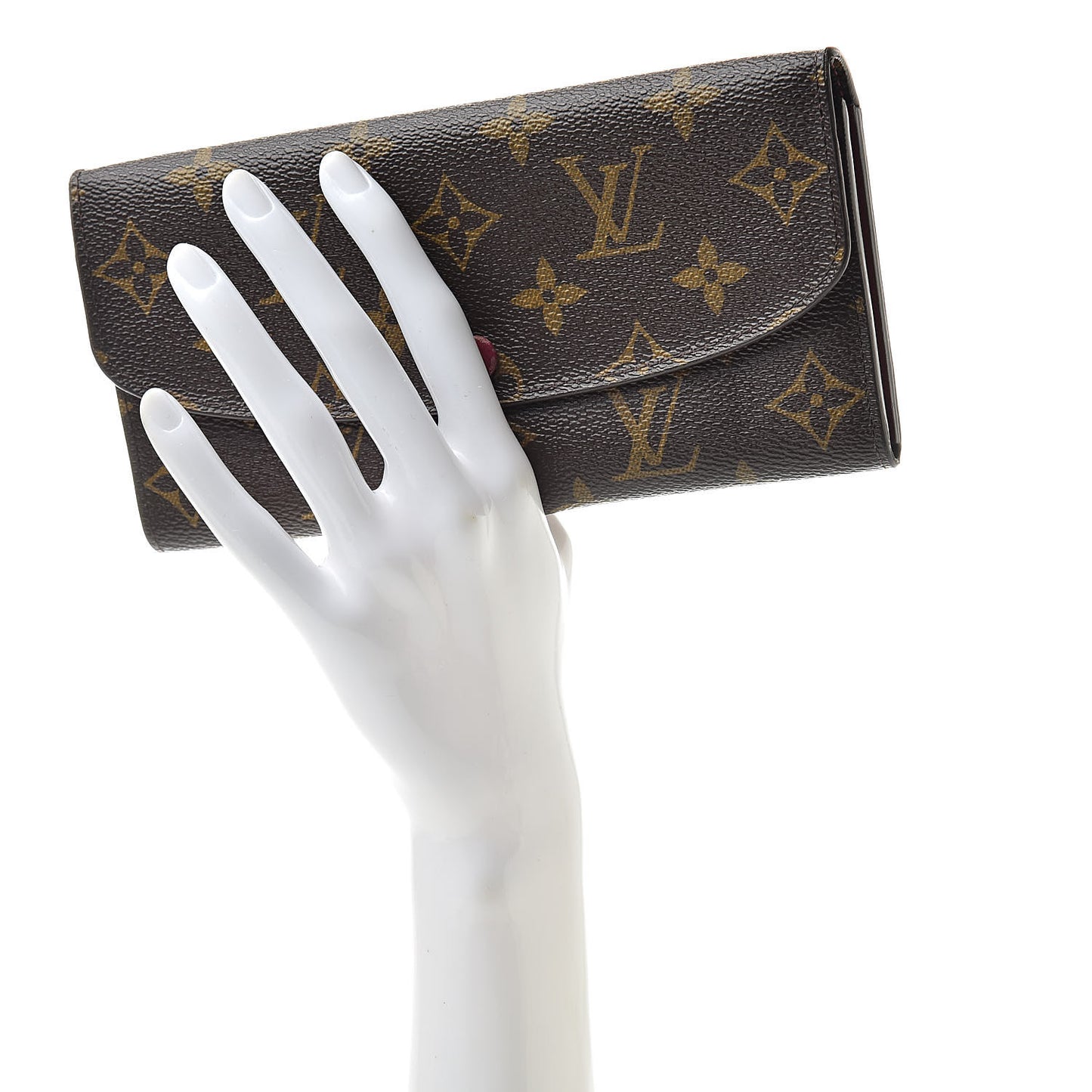 Monogram Emilie Wallet Fuchsia