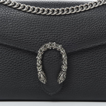 Gucci Calfskin Mini Dionysus Chain Wallet Black 8 of 10