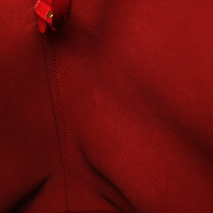 Saint Laurent Calfskin Large Shopping Tote Red 13 of 18