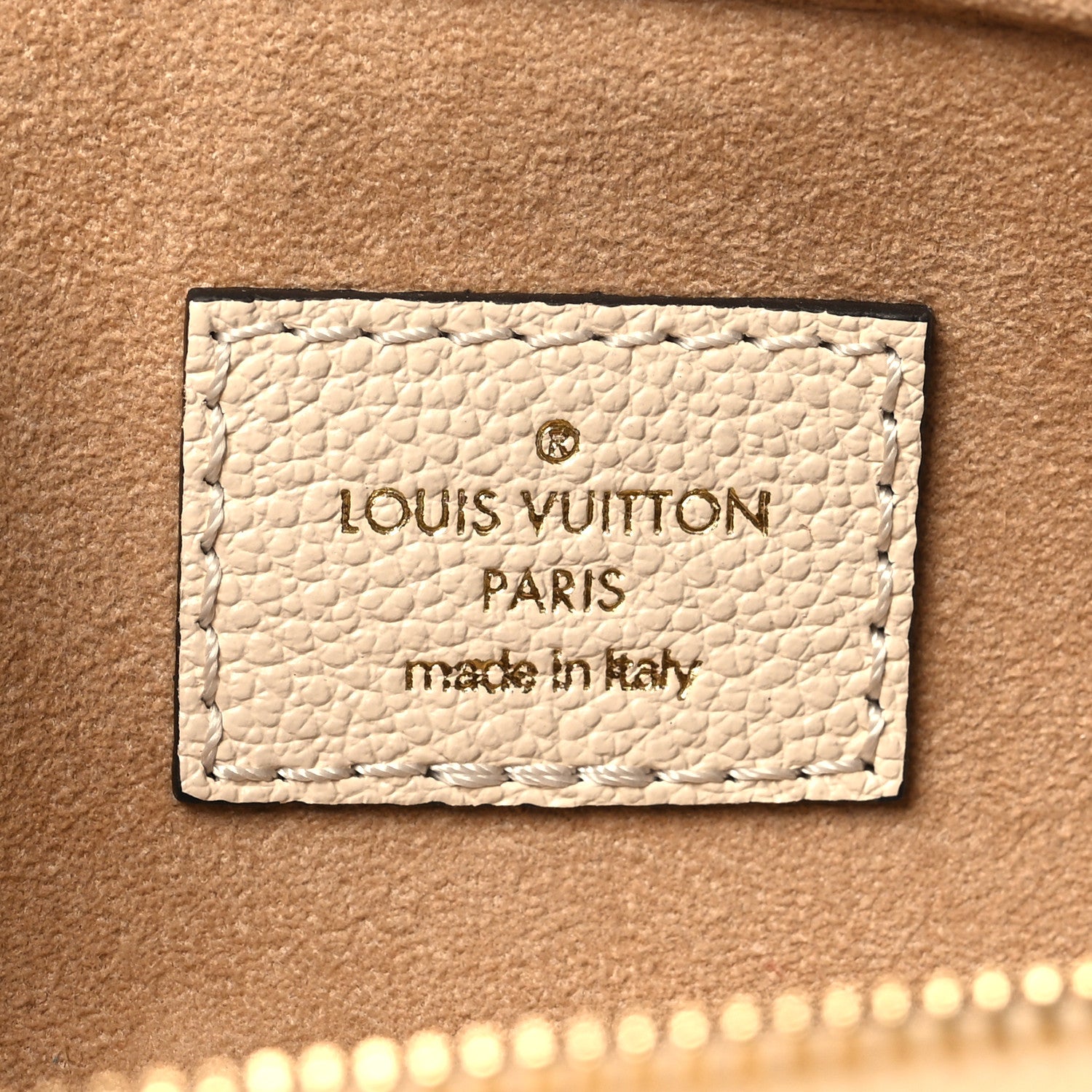 Louis Vuitton Empreinte Mini Bumbag Cream 6 of 10