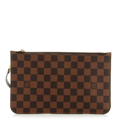 Louis Vuitton Damier Ebene Neverfull MM GM Pochette 1 of 8