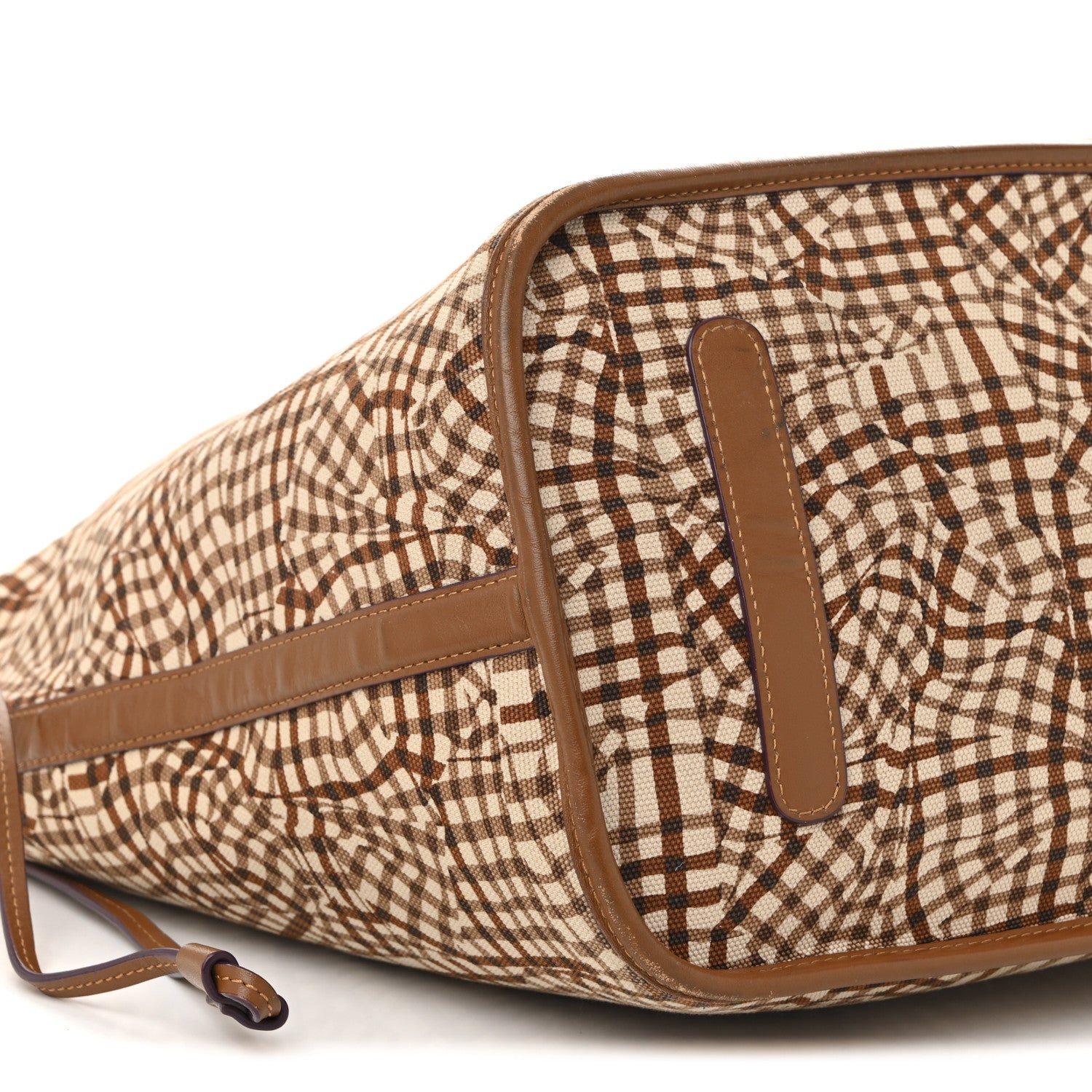 MCM Visetos Large Liz Reversible Shopper Tote Cognac 16 of 23