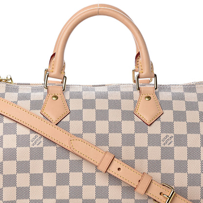 Louis Vuitton Damier Azur Speedy Bandouliere 30 8 of 10