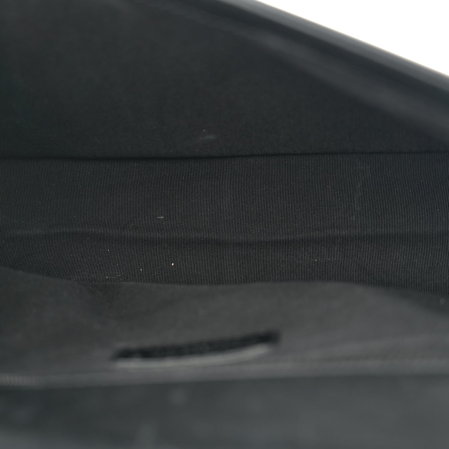 Lambskin Quilted Medium Boy Flap Black