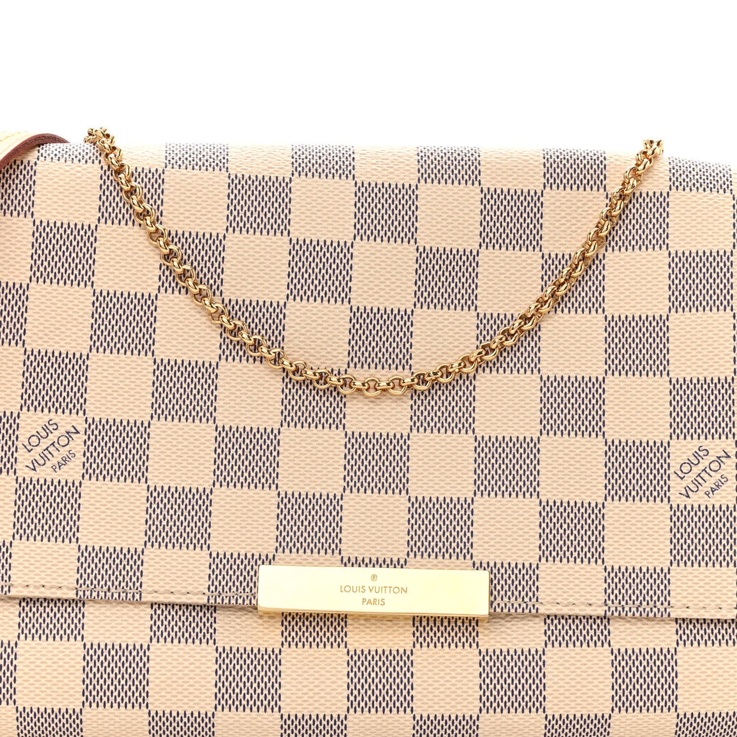 Louis Vuitton Damier Azur Favorite MM 7 of 10