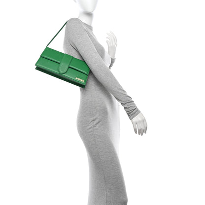 Jacquemus Smooth Calfskin Le Bambino Long Green 2 of 15