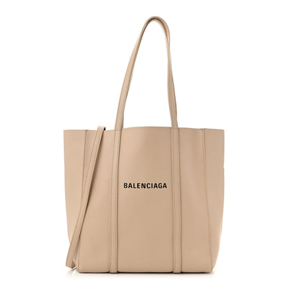 Balenciaga Calfskin XS Everyday Tote Light Beige Black 1 of 9