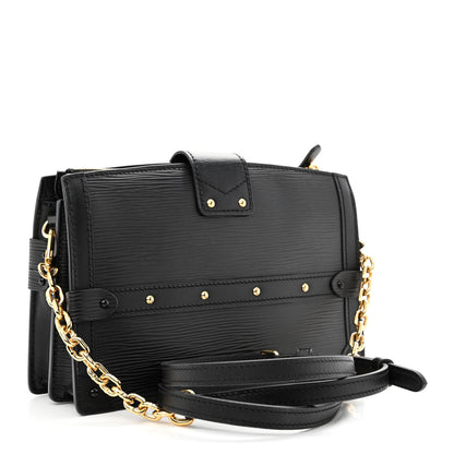 Louis Vuitton Epi Trunk Clutch Black 3 of 11