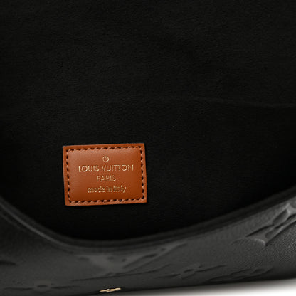 Louis Vuitton Empreinte Monogram Giant Wild At Heart Felicie Pochette Black 7 of 8