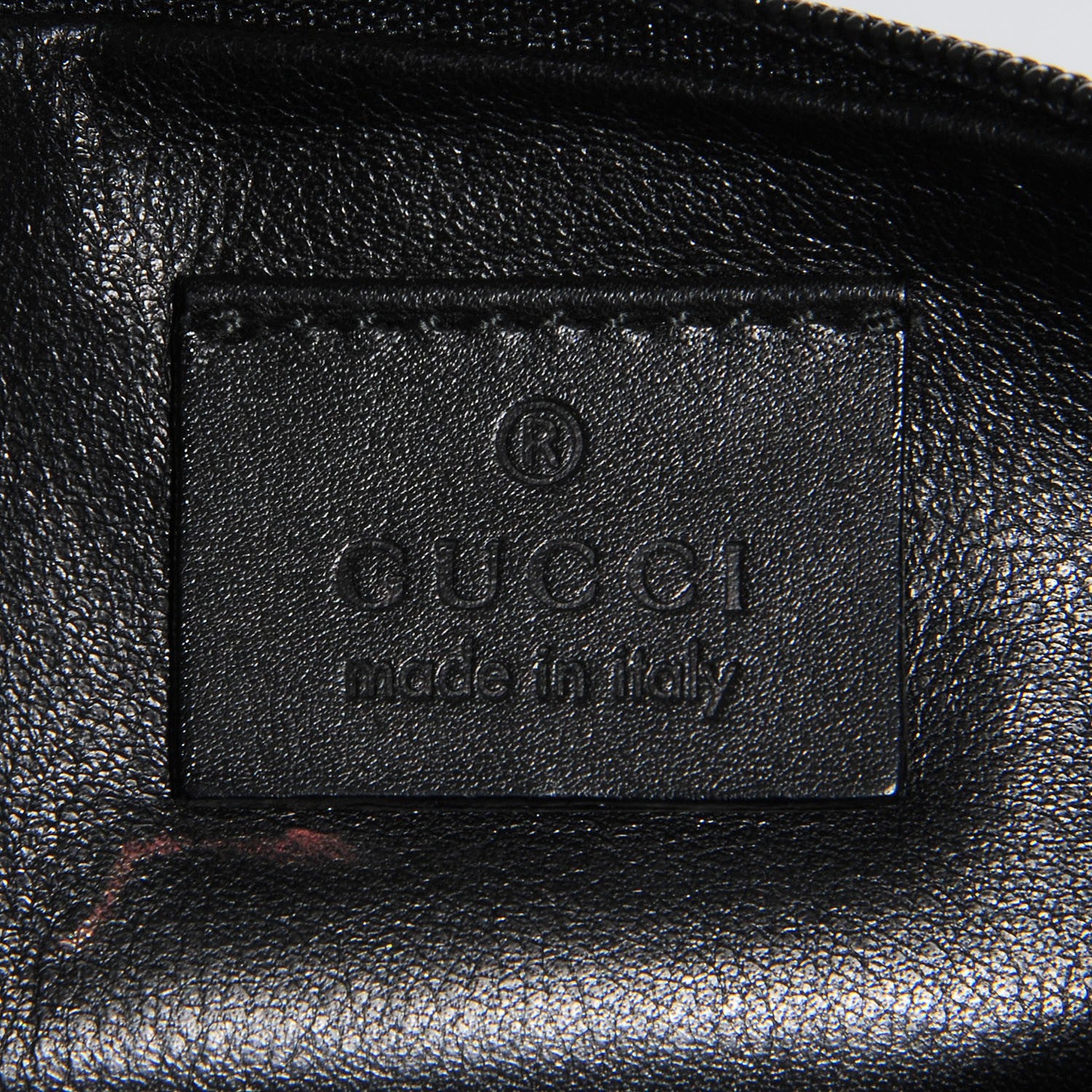 Gucci Suede Guccissima Shoulder Bag Black 6 of 8