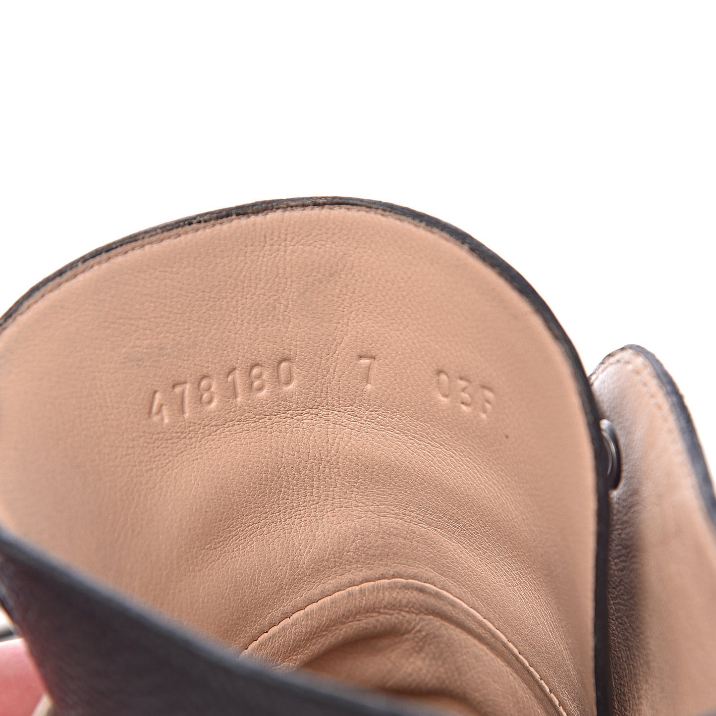 Calfskin UFO Embroidered Mens Sneakers 7 Black