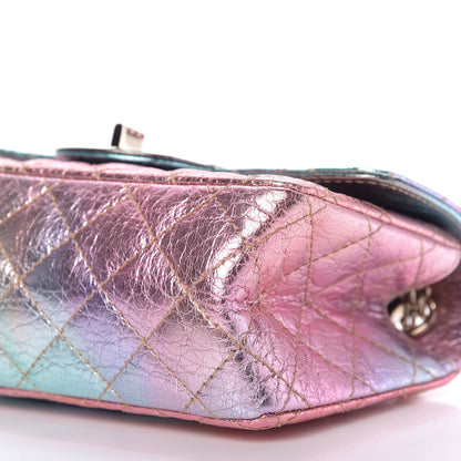 Chanel Metallic Goatskin Quilted Mini 2.55 Reissue Flap Multicolor 7 of 10