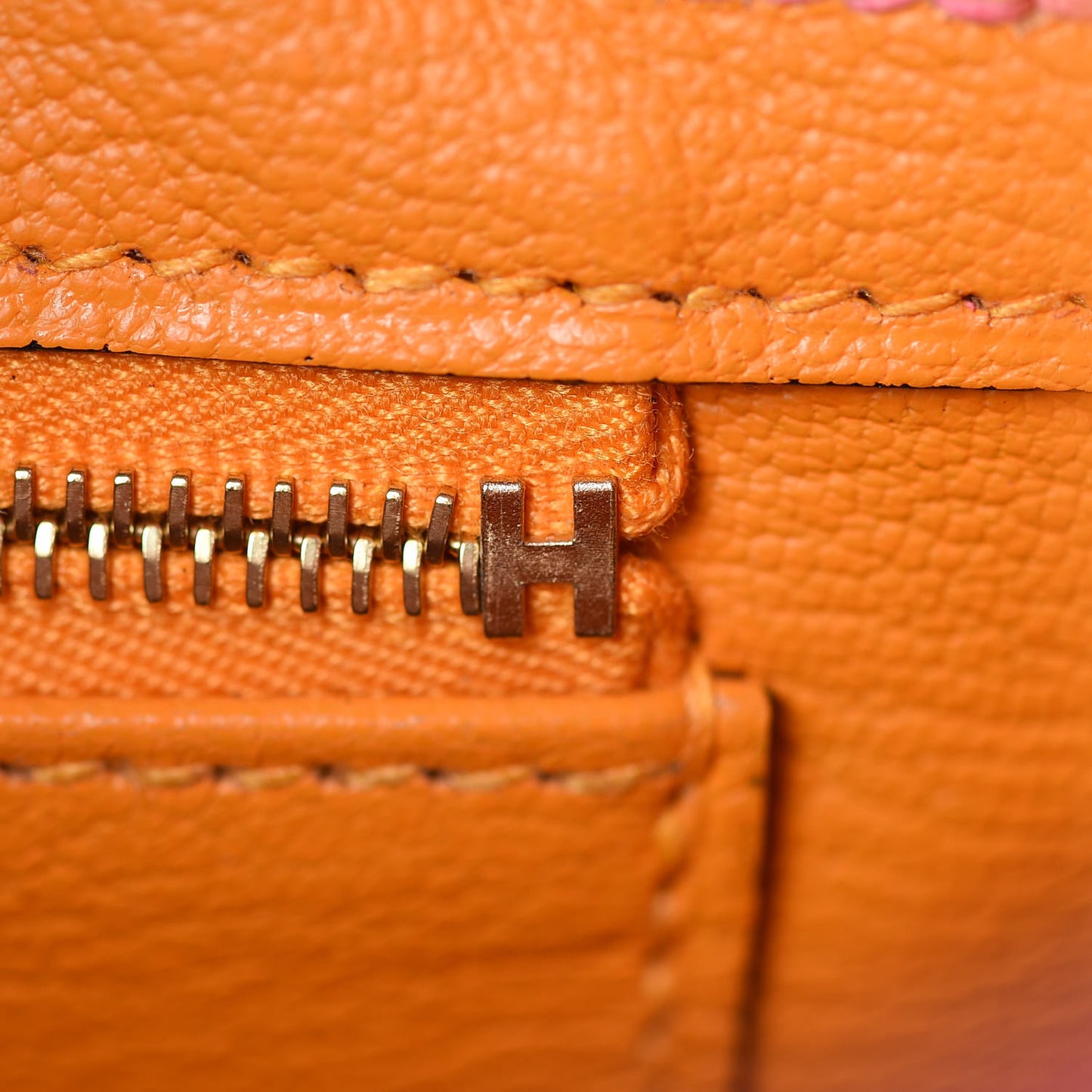 Epsom Horseshoe Birkin 30 Rose Azalee Jaune D'or