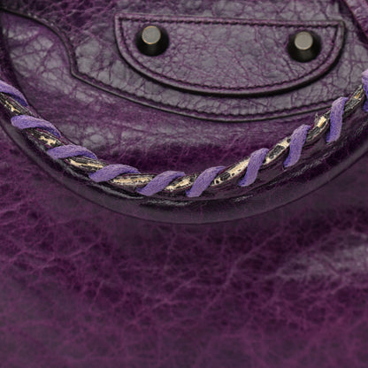 Balenciaga Agneau Classic Hardware Step Violet 16 of 17