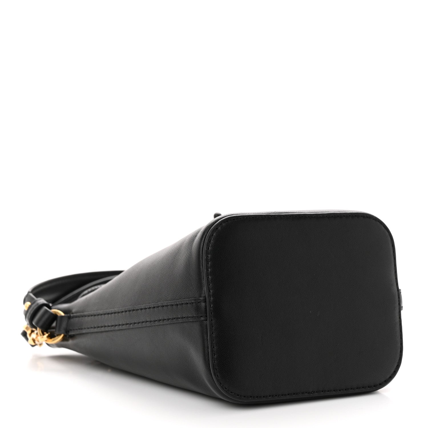Valentino Garavani Nappa Mini VLogo Signature Bucket Bag Black 4 of 12