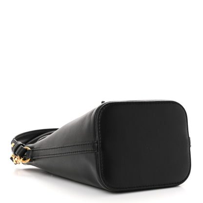 Valentino Garavani Nappa Mini VLogo Signature Bucket Bag Black 4 of 12