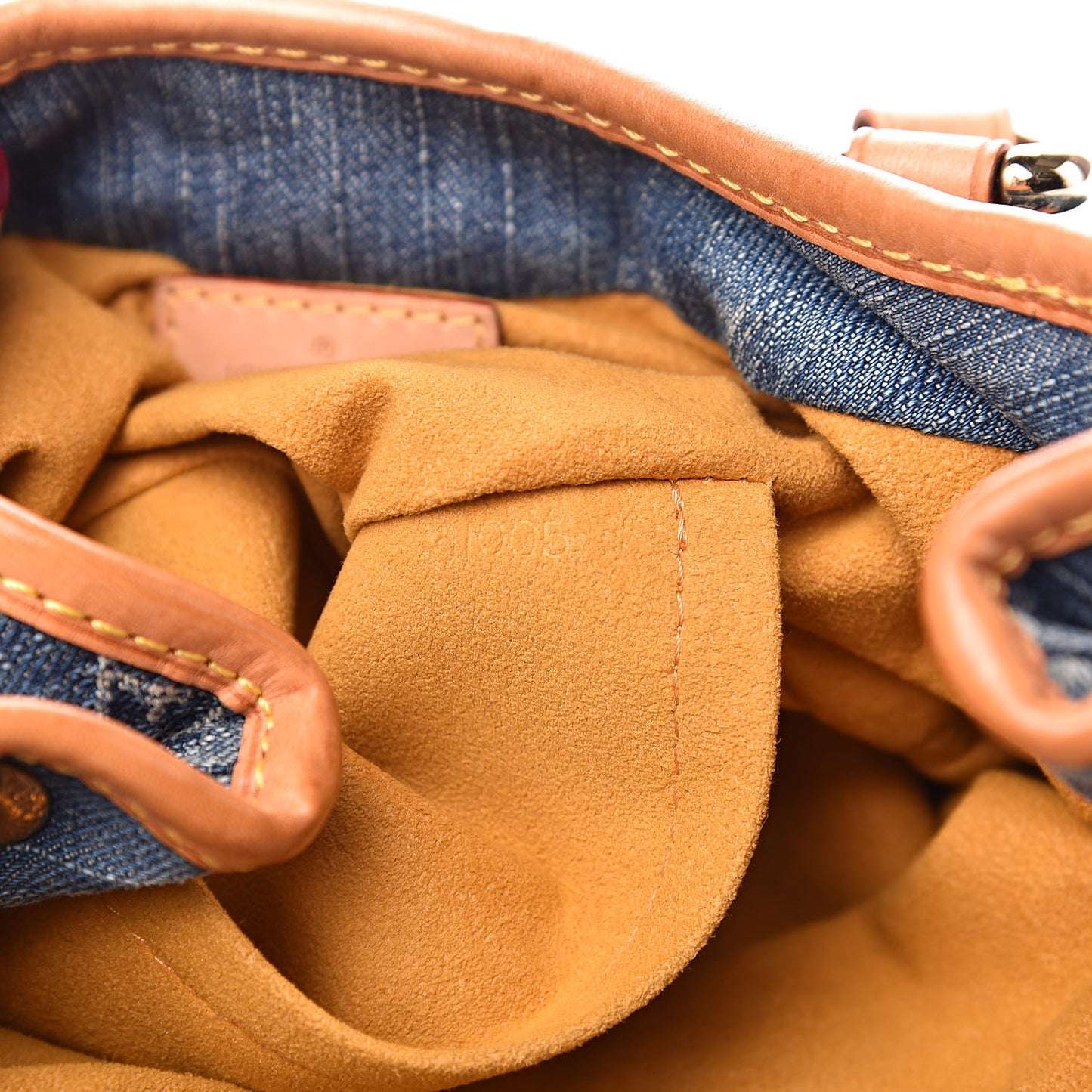 Monogram Denim Pleaty Blue
