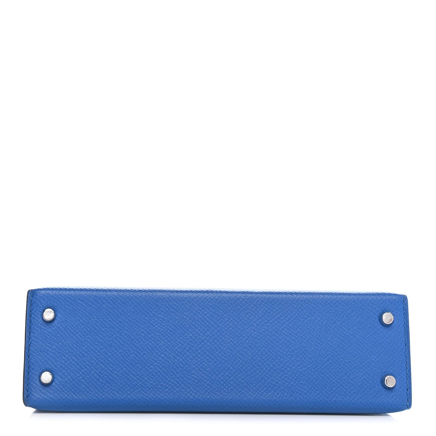Epsom Mini Kelly Sellier 20 Bleu Zellige