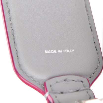 Fendi Vitello Century Fun Fair Metal Studded Mini Strap You Grigio Perla Multicolor 4 of 5