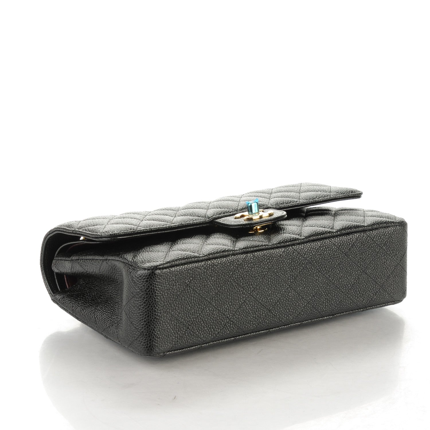 Chanel Caviar Quilted Medium Double Flap Black 4 of 7