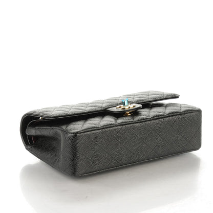 Chanel Caviar Quilted Medium Double Flap Black 4 of 7