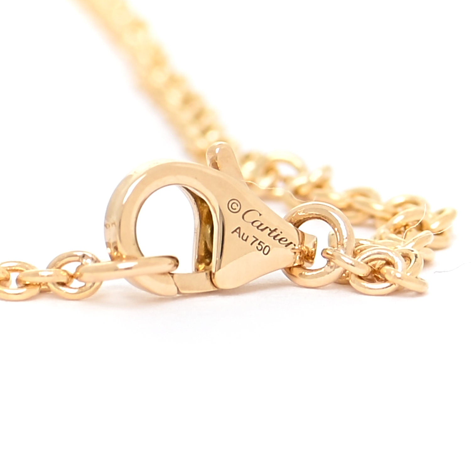 Cartier 18K Yellow Gold Interlocking LOVE Bracelet 4 of 6