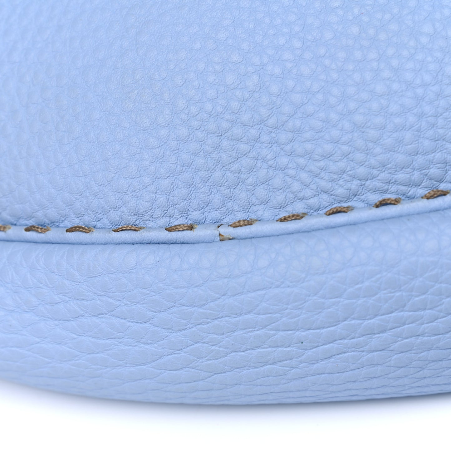 Cuoio Romano Selleria Shoulder Bag Sky Blue
