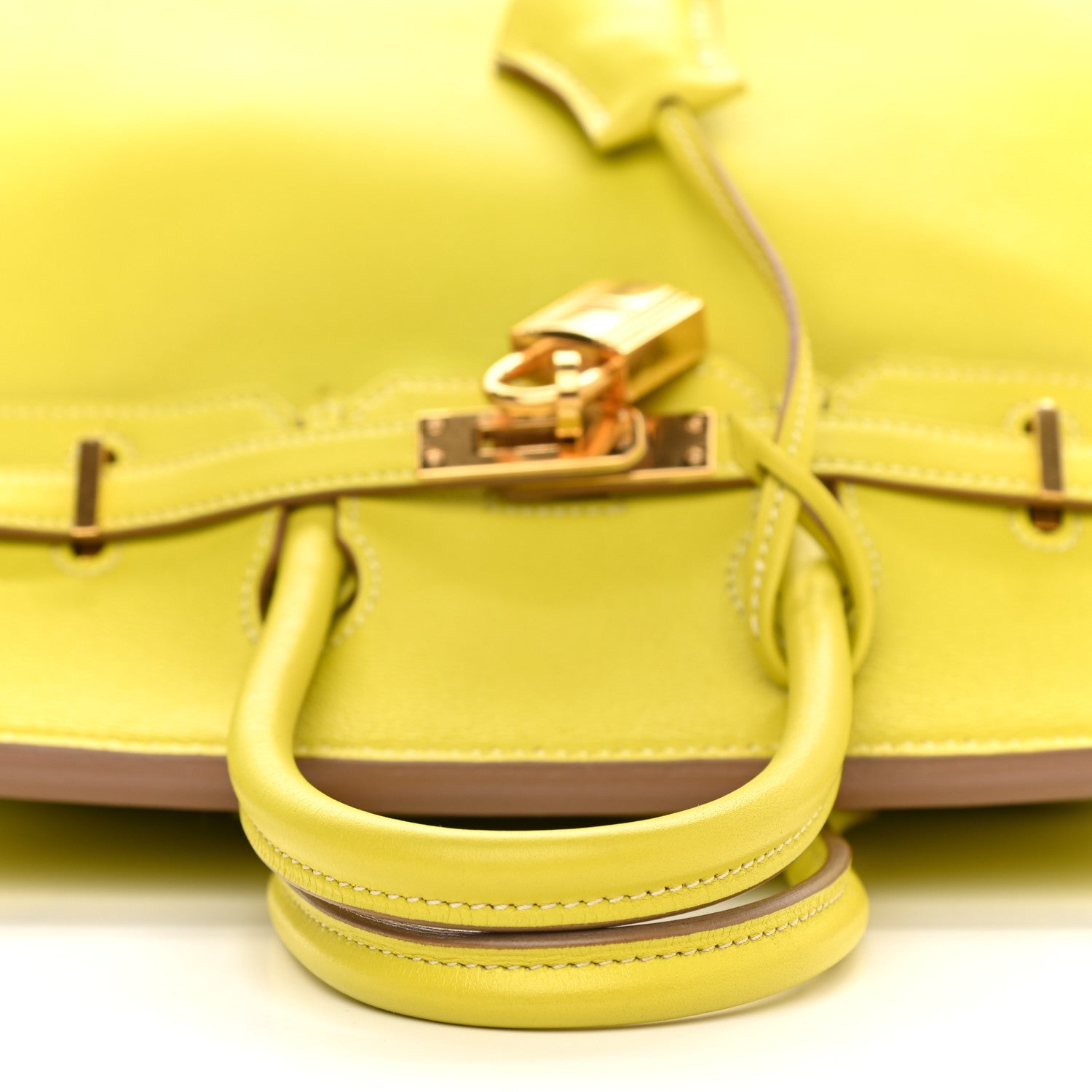 Hermes Swift Birkin 25 Lime 15 of 40