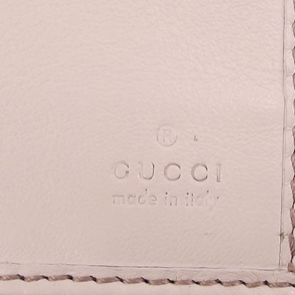 Gucci Leather Britt Continental Wallet Beige 7 of 10