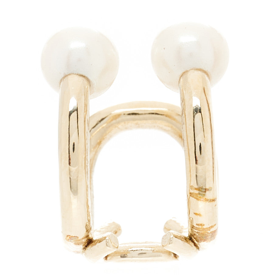 Pearl CC Single Ear Cuff Gold