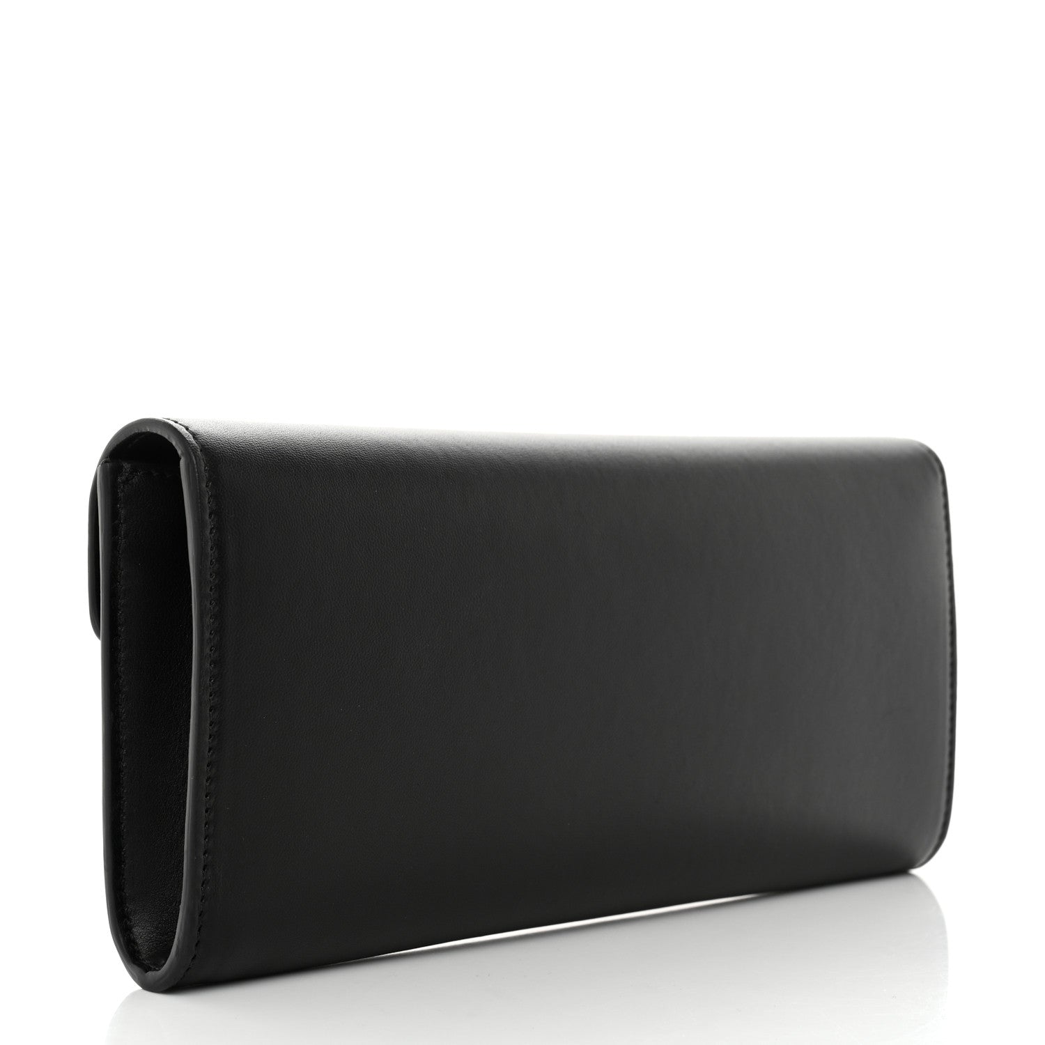 Gucci Calfskin Rajah Broadway Envelope Clutch Black 2 of 7