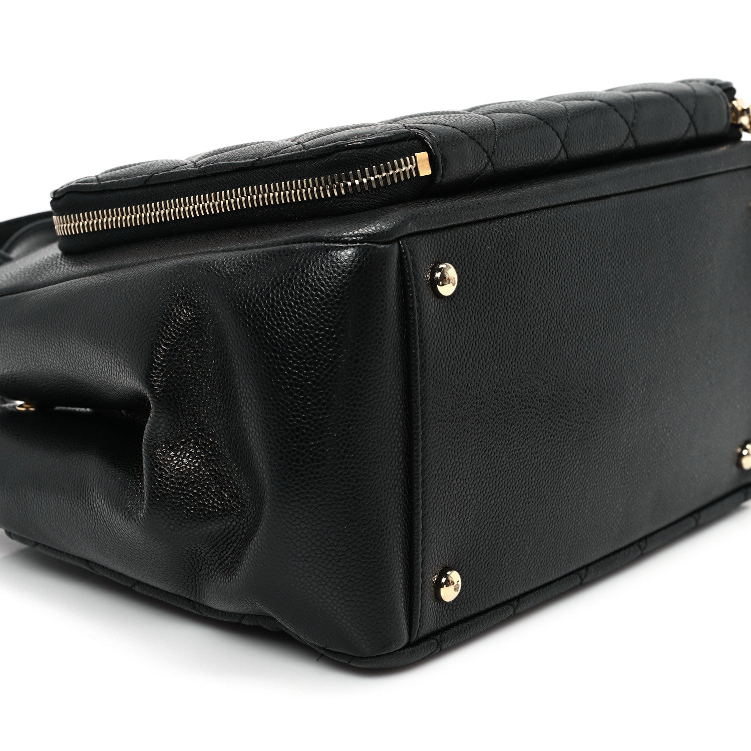 Chanel Caviar Quilted Small Business Affinity Shopping Bag Black 9 of 11