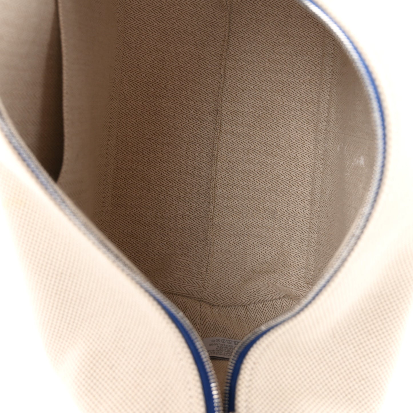 Canvas Large Bride-A-Brac Cabriole Case gris perle