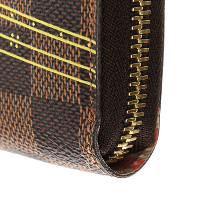 Louis Vuitton Damier Ebene 2014 Christmas Animation Zippy Wallet 11 of 12