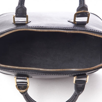 Louis Vuitton Epi Alma PM Black 7 of 10