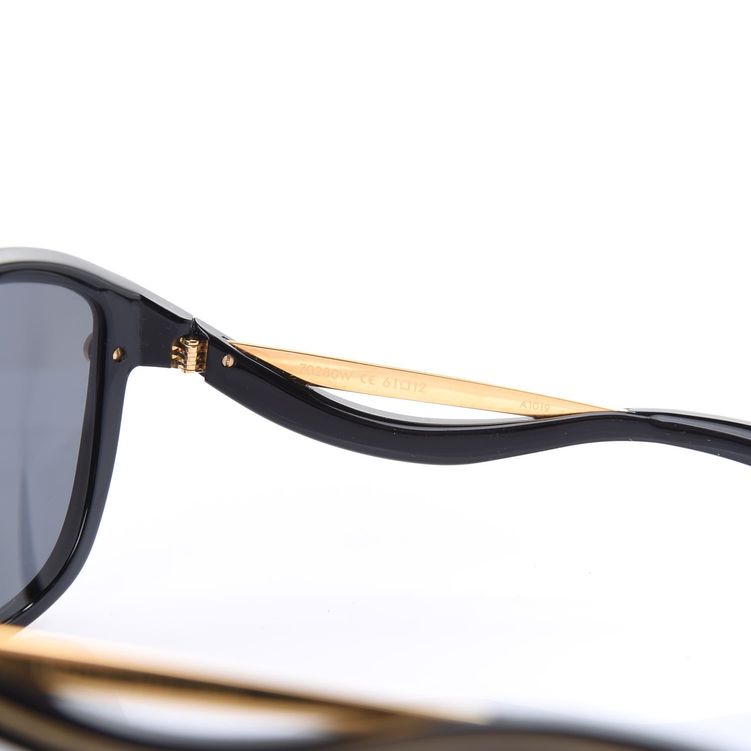 Louis Vuitton Acetate Ginger Sunglasses Z0280W Black 5 of 8