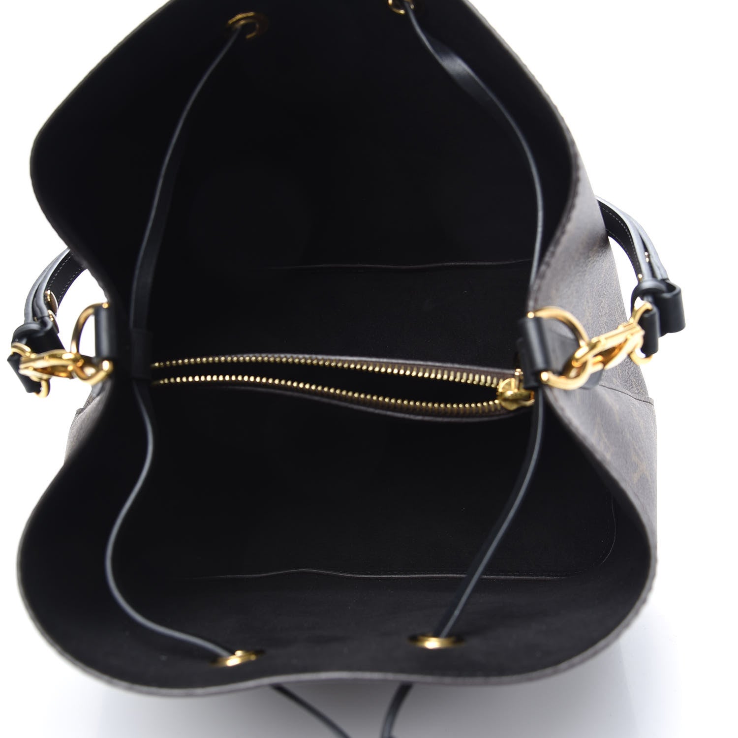 Louis Vuitton Monogram Neonoe MM Black 5 of 8