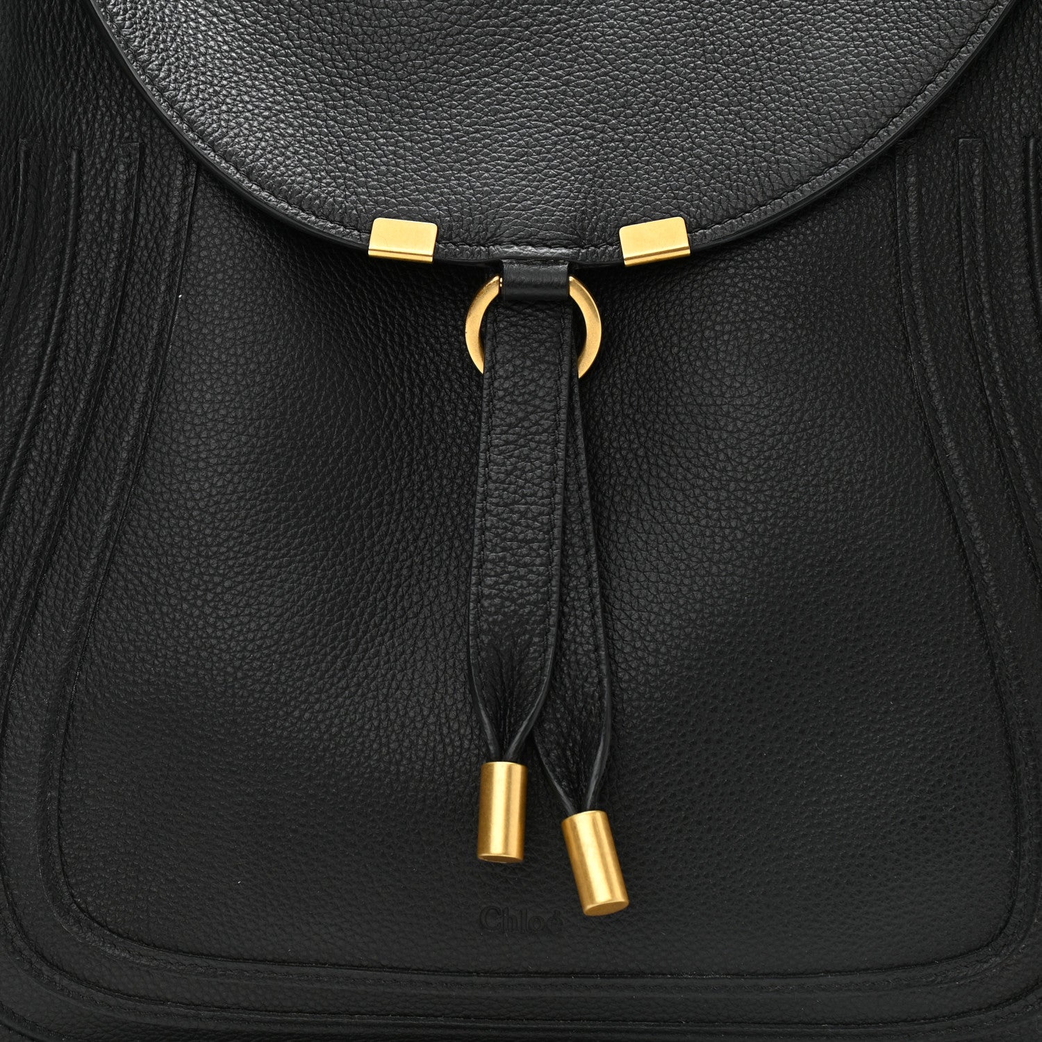 Chloe Calfskin Marcie Hobo Black 8 of 15