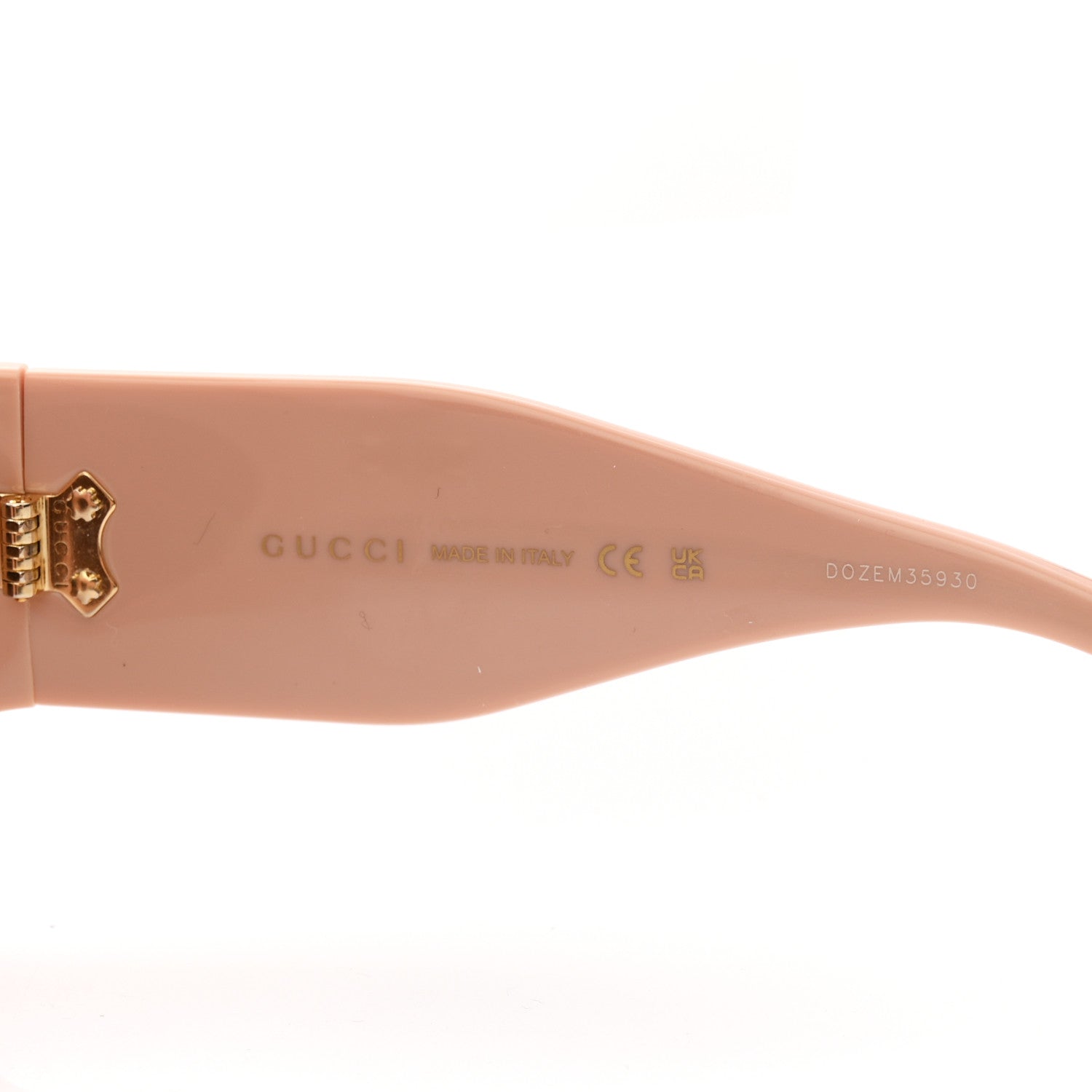 Gucci Acetate Frame Oval Sunglasses GG1463S Pink 5 of 7