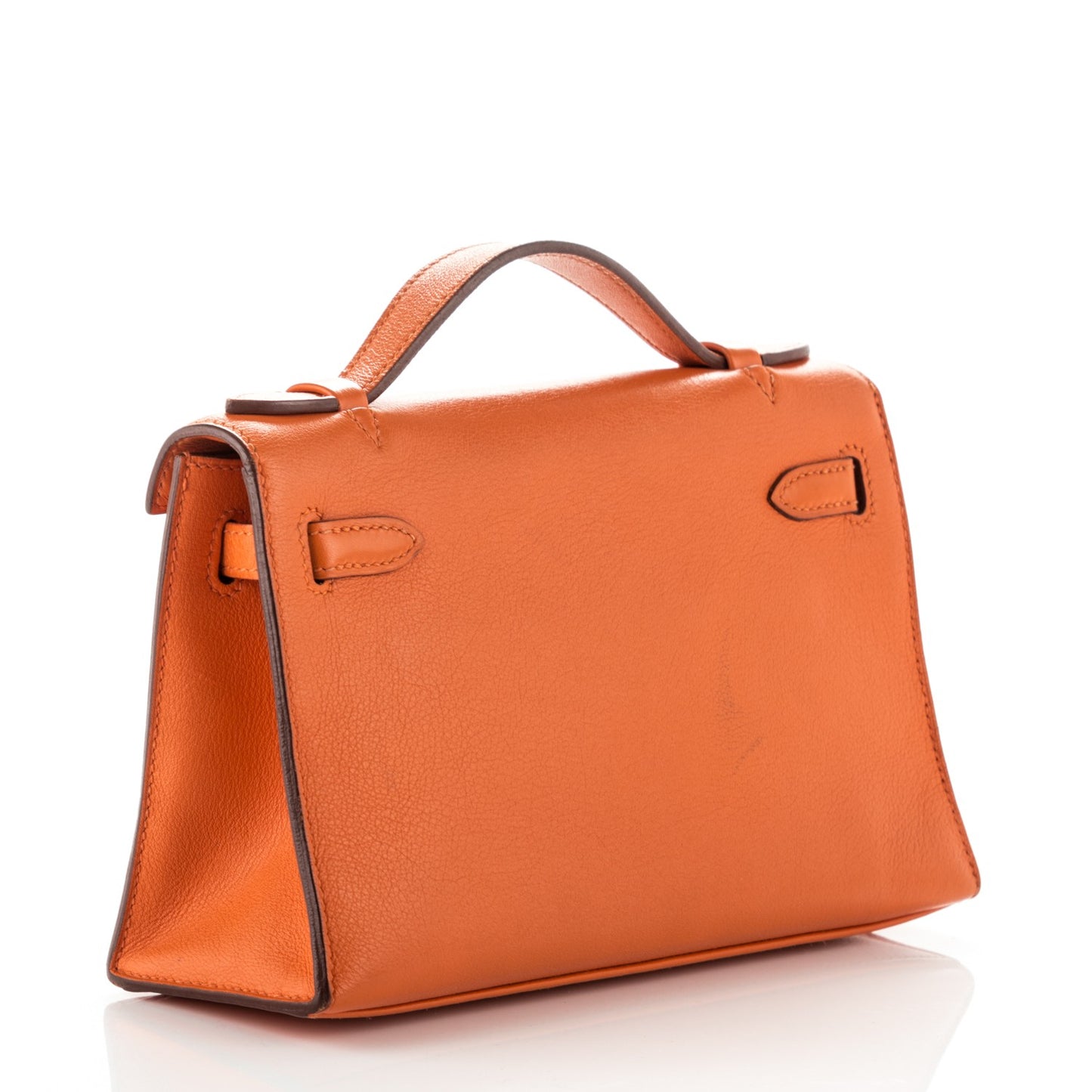Swift Kelly Pochette Clutch Orange