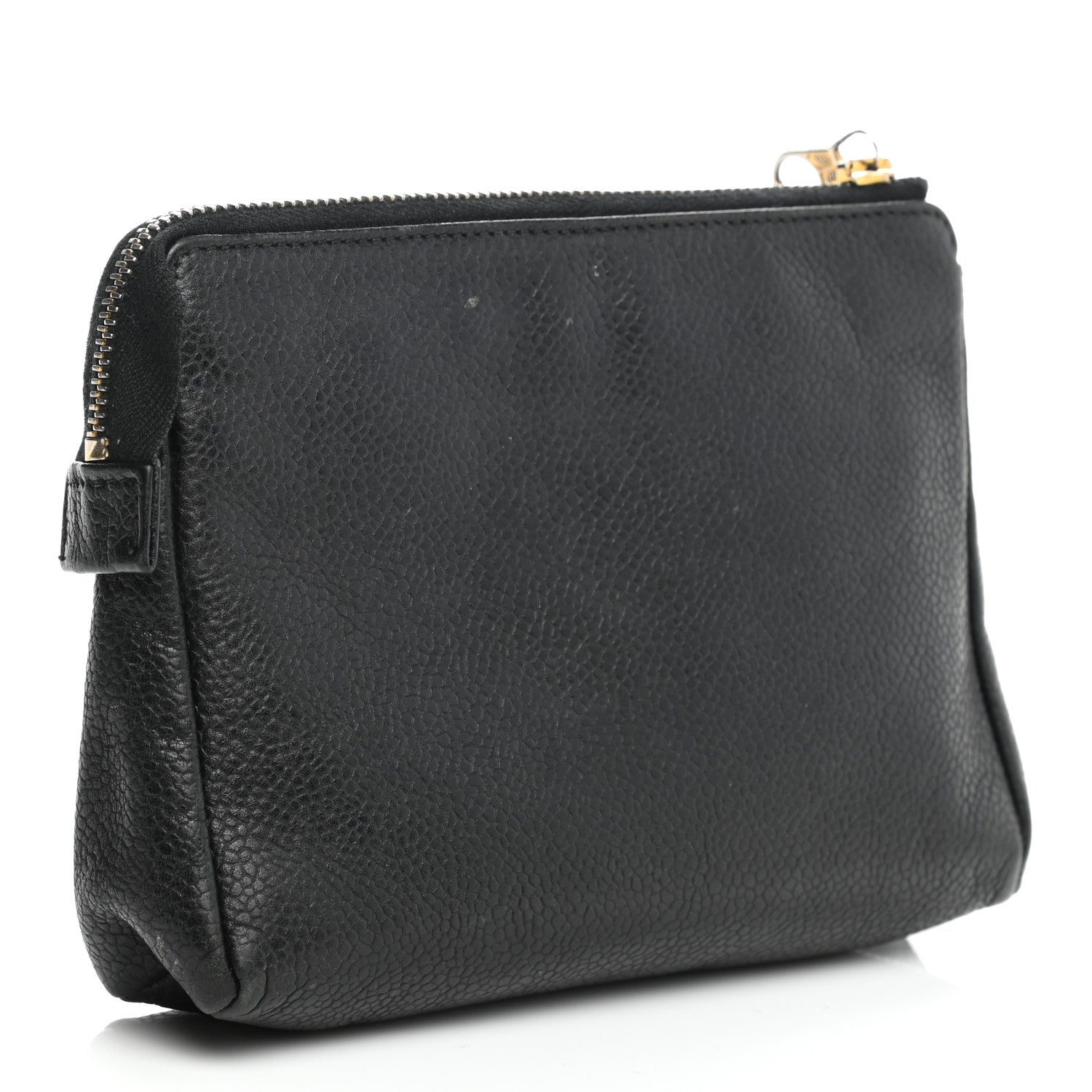 Chanel Caviar CC Cosmetic Pouch Black 3 of 12