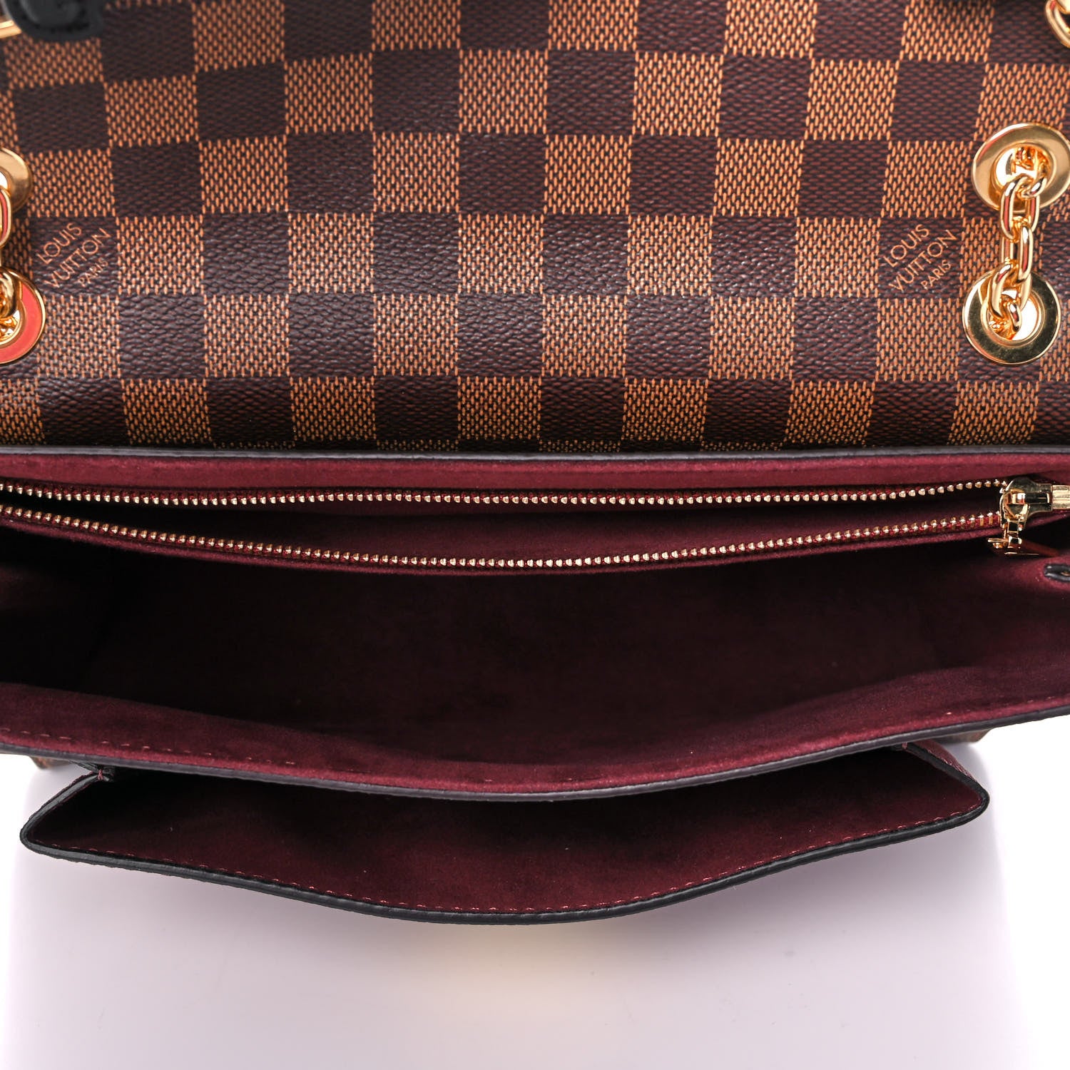 Louis Vuitton Damier Ebene Vavin PM Bordeaux 5 of 11