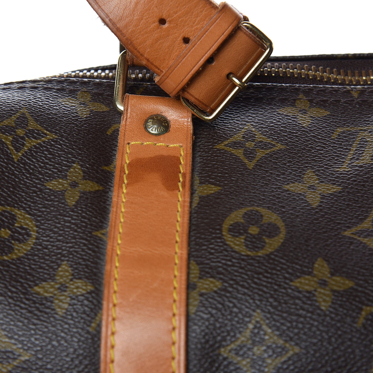 Louis Vuitton Monogram Keepall Bandouliere 60 14 of 19