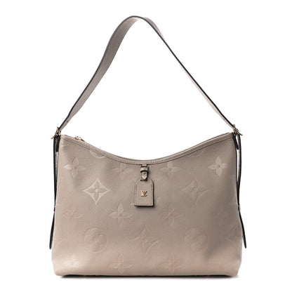 Louis Vuitton Empreinte Monogram Giant CarryAll MM Tourterelle 3 of 12