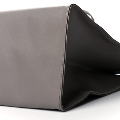 Telfar Vegan Leather Large Shopping Bag Grey 10 of 10