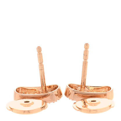 Messika 18K Rose Gold Diamond Move Uno Earrings 3 of 5