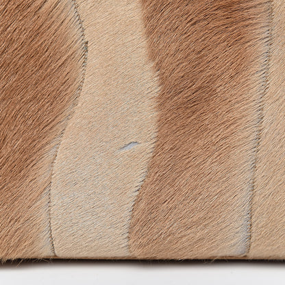 Chanel Lambskin Pony Hair Shoulder Bag Beige 11 of 20