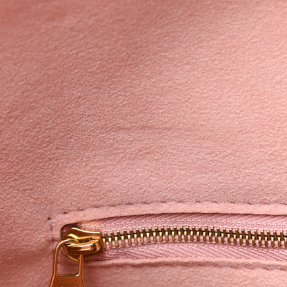 Louis Vuitton Damier Ebene Caissa Hobo Rose Ballerine 8 of 13