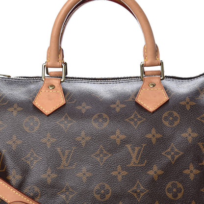 Louis Vuitton Monogram Speedy Bandouliere 35 15 of 15