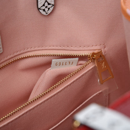 Louis Vuitton Monogram Giant Onthego GM Rouge Rose 7 of 10